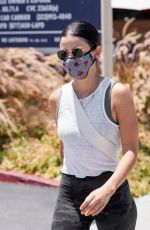 LUCY HALE Out and About in Studio City 07/24/2020
