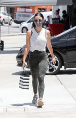 LUCY HALE Out and About in Studio City 07/24/2020
