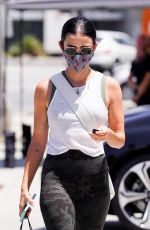 LUCY HALE Out and About in Studio City 07/24/2020
