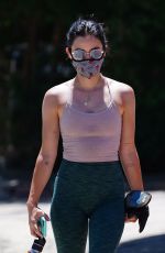 LUCY HALE Out at Fryman Canyon in Studio City 07/27/2020