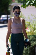 LUCY HALE Out at Fryman Canyon in Studio City 07/27/2020