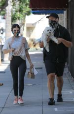 LUCY HALE Out for Coffee with a Friend in Studio City 06/30/2020