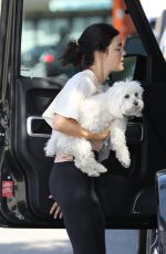LUCY HALE Out for Coffee with a Friend in Studio City 06/30/2020