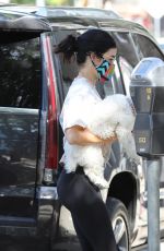 LUCY HALE Out for Coffee with a Friend in Studio City 06/30/2020