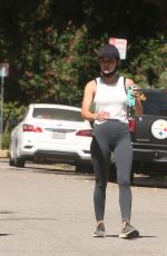 LUCY HALE Out for Morning Hike with Friends in Los Angeles 07/30/2020