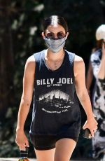 LUCY HALE Out Hiking at Laurel Canyon in Los Angeles 07/19/2020