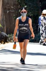 LUCY HALE Out Hiking at Laurel Canyon in Los Angeles 07/19/2020