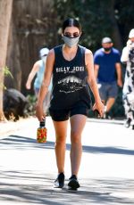 LUCY HALE Out Hiking at Laurel Canyon in Los Angeles 07/19/2020