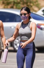 LUCY HALE Out Hiking in Los Feliz 07/17/2020