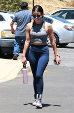 LUCY HALE Out Hiking in Los Feliz 07/17/2020