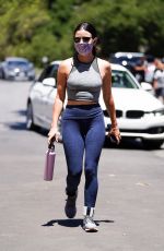 LUCY HALE Out Hiking in Los Feliz 07/17/2020