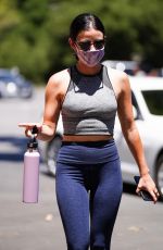 LUCY HALE Out Hiking in Los Feliz 07/17/2020