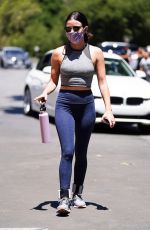 LUCY HALE Out Hiking in Los Feliz 07/17/2020