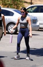 LUCY HALE Out Hiking in Los Feliz 07/17/2020