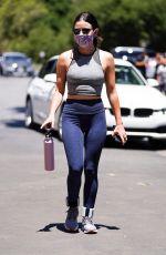 LUCY HALE Out Hiking in Los Feliz 07/17/2020