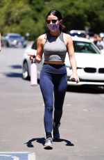 LUCY HALE Out Hiking in Los Feliz 07/17/2020