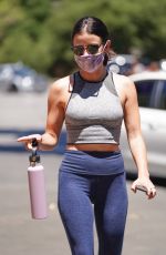 LUCY HALE Out Hiking in Los Feliz 07/17/2020
