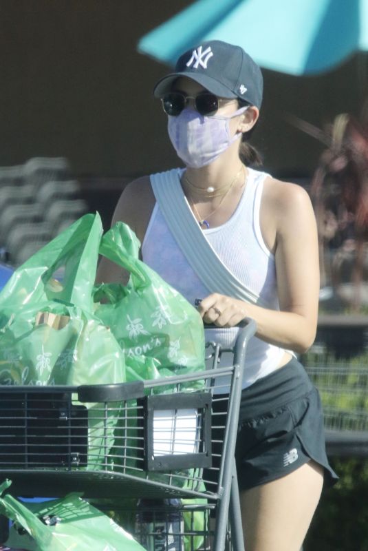 LUCY HALE Out Shopping in Los Angeles 07/12/2020