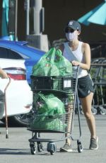 LUCY HALE Out Shopping in Los Angeles 07/12/2020