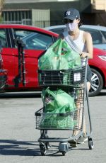 LUCY HALE Out Shopping in Los Angeles 07/12/2020