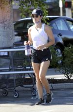LUCY HALE Out Shopping in Los Angeles 07/12/2020