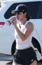 LUCY HALE Out Shopping in Los Angeles 07/12/2020