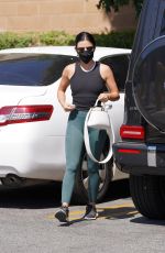 LUCY HALE Shopping at Walgreens in Studio City 07/13/2020