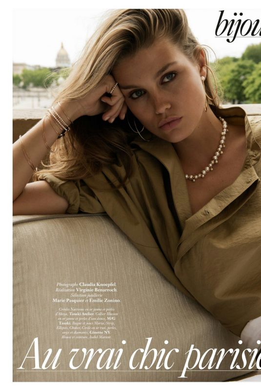 LUNA BIJL in Vogue Magazine, France August 2020