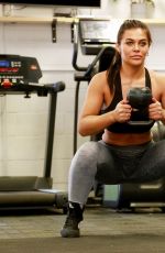 LYDIA CLYMA Workout at Her Favourite Gym 07/25/2020