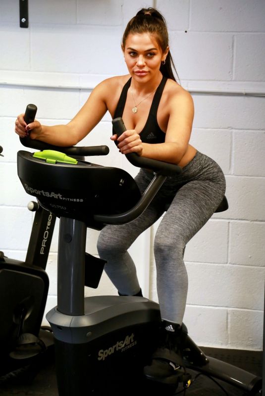 LYDIA CLYMA Workout at Her Favourite Gym 07/25/2020