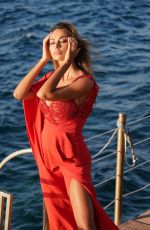 MADALINA GHENEA at a Photoshoot in Ischia 07/20/2020