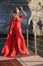 MADALINA GHENEA at a Photoshoot in Ischia 07/20/2020