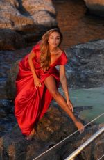 MADALINA GHENEA at a Photoshoot in Ischia 07/20/2020