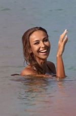 MADALLINA GHENEA in Bikini at a Beach in Sardinia 07/25/2020
