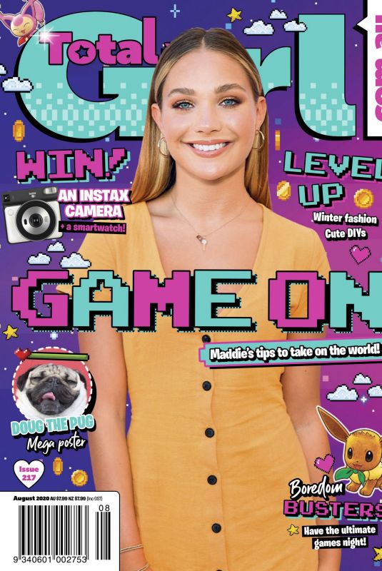 MADDIE ZIEGLER in Total Girl Magazine, August 2020