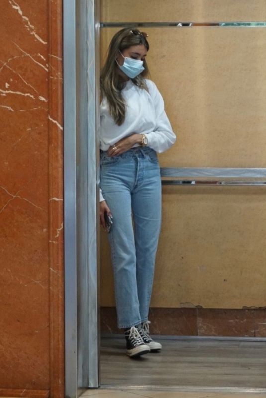 MADISON BEER at a Skin Clinic in Beverly Hills 07/20/2020