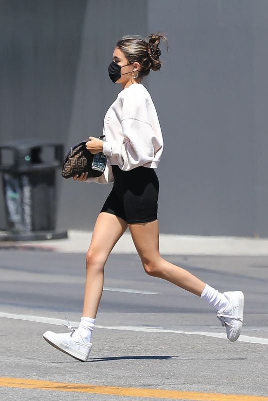 MADISON BEER Heading to a Gym in West Hollywood 07/18/2020