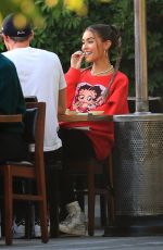 MADISON BEER Out for Lunch at Matsuhisa in Beverly Hills 07/27/2020