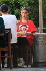 MADISON BEER Out for Lunch at Matsuhisa in Beverly Hills 07/27/2020