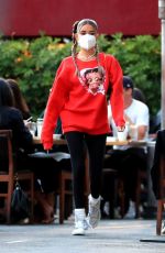 MADISON BEER Out for Lunch at Matsuhisa in Beverly Hills 07/27/2020