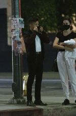 MAIA MITCHELL and Rudy Mancuso at La Poubelle in Los Angeles 07/24/2020