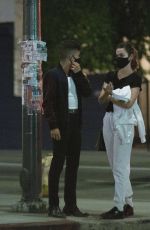 MAIA MITCHELL and Rudy Mancuso at La Poubelle in Los Angeles 07/24/2020