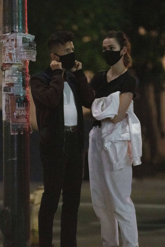 MAIA MITCHELL and Rudy Mancuso at La Poubelle in Los Angeles 07/24/2020