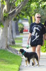 MAIKA MONROE and Joe Keery Out with Their Dog in Beverly Hills 05/16/2020
