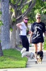 MAIKA MONROE and Joe Keery Out with Their Dog in Beverly Hills 05/16/2020