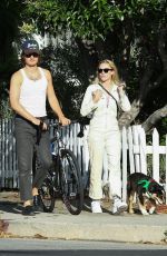 MAIKA MONROE and Joe Keery Out with Their Dog in West Hollywood 05/22/2020