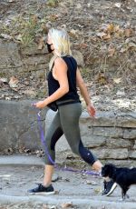 MALIN AKERMAN Out Hiking with Her Fog in Los Feliz 07/13/2020