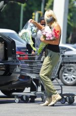 MALIN AKERMAN Out Shopping in Los Feliz 07/04/2020