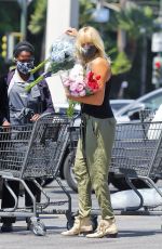 MALIN AKERMAN Out Shopping in Los Feliz 07/04/2020