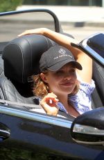 MARA TEIGEN Driving Out in Hollywood 06/30/2020